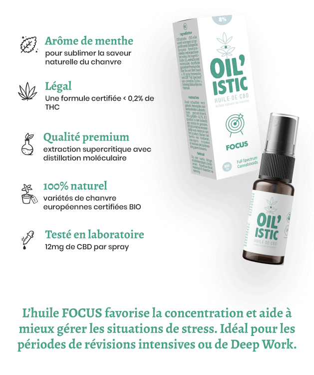 Calm | Huile de CBD 8%